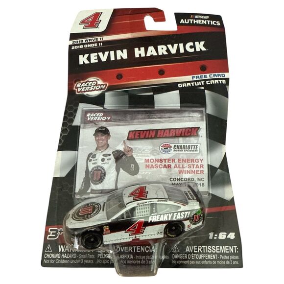 NASCAR Authentics 1:64 Set Byron 24 Hertz Harvick 4 Freaky Fast - Picture 4 of 4